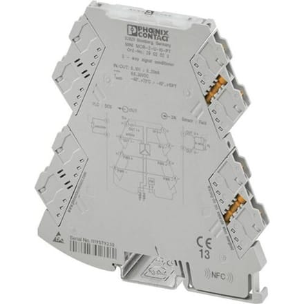 3-way isolation amplifier Phoenix Contact MINI MCR-2-I-I-PT 2901999 1 pc(s)
