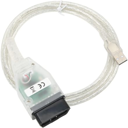 for Win10 Car Diagnostic Cable Precise OBD2 Code Reader Cable for VCI TIS 16pin J2534 V18.00.008 white