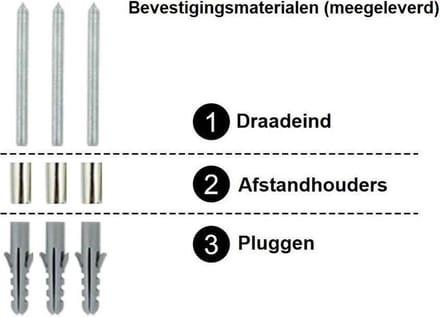 Go Go Gadget - Modern #Zwart #Huisnummer #Nr.1 - 125mm