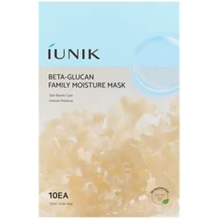 iUNIK - Beta-Glucan Family Moisture Mask Set 25ml x 10 sheets