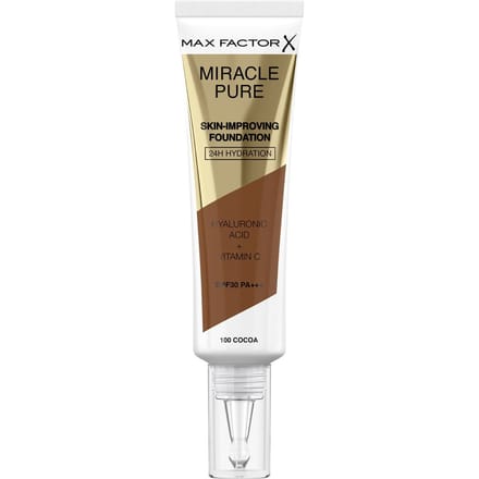 Max Factor Miracle Pure Skin Improving Foundation 30ml (Various Shades) - Cocoa