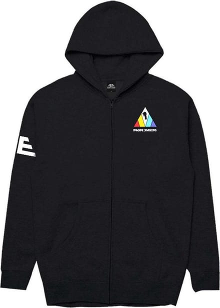 Imagine Dragons - Triangle Vest met capuchon - M - Zwart
