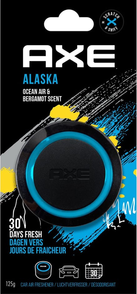 Axe Luchtverfrisser Gel Can Alaska Zwart/blauw