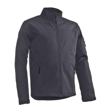 Santino Santo Softshell stretch - Donkergrijs - XL