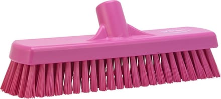 Vikan Schrobber 70601 - 30cm - Hard - Roze - Geschikt voor alle harde vloeren