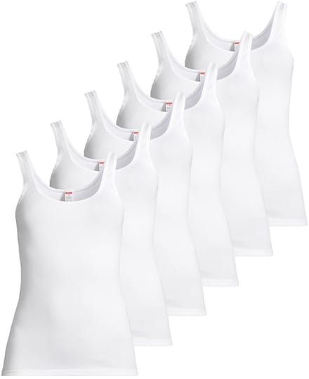 Conta Dames onderhemd 6 pack Feinripp
