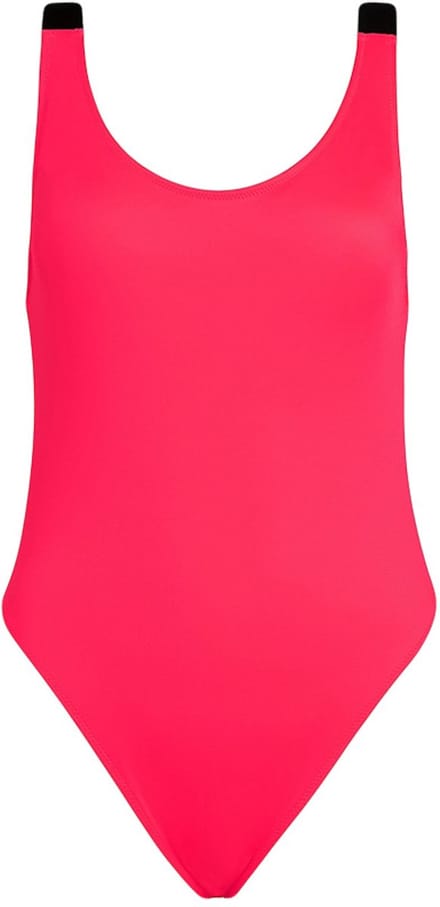 Calvin Klein dames intense power badpak scoop back straps roze