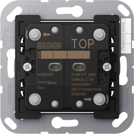JUNG KNX F10 Universeel 2-Kanaals Drukknopmodule - A10921ST