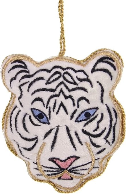 Tijger Ornament 8,5x1,5x10cm