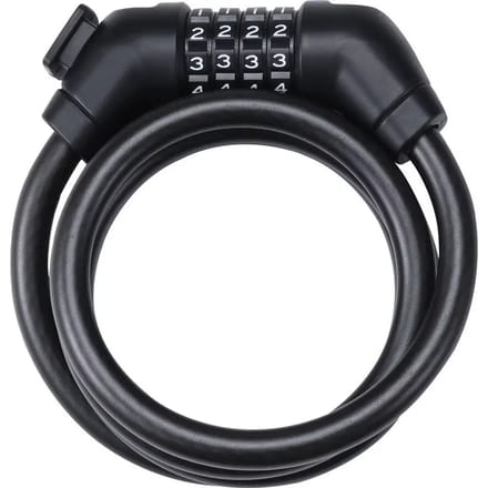 BBB Cycling CodeGuard Cable - Fietsslot met Instelbare Code - Lengte: 120CM - Dikte: 12MM - Kabelslot voor Stadsfiets, RaceFiets & Mountainbike - BBL-101