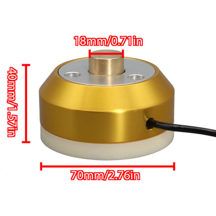 ALLFASPD CNC Zero Tool Sensor Auto Z-as Touch Probe Normaal gesloten CNC Mach3 Touch Plate voor CNC Router Freesmachine Gold CNC Tool Sensor