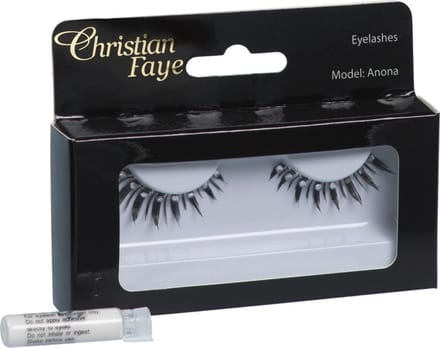 Christian Faye - Eyelashes Anona w glue