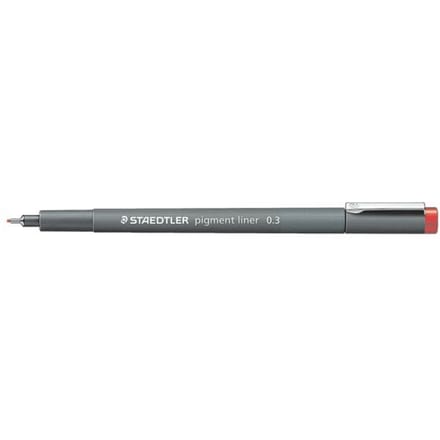 Staedtler Pigment liner 03 mm Rood