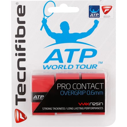 Tecnifibre Contact Pro 3er Verpakking 3 Stuks-Rood