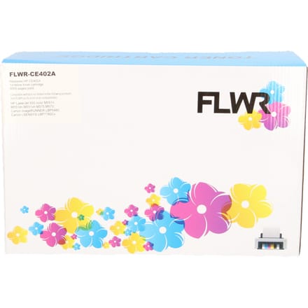 FLWR - Toner / 507A / Geel - Geschikt voor HP