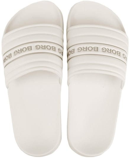 Björn Borg dames slippers harper logo wit