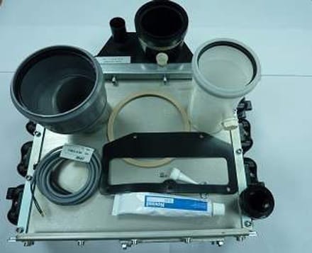 Remeha set condensatiewarmtewisselaar AWR314 Comp D.8, 200022758