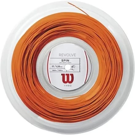 Wilson Revolve Rol Snaren 200m-Oranje