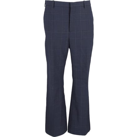 Balenciaga geruite broek van blauw katoen