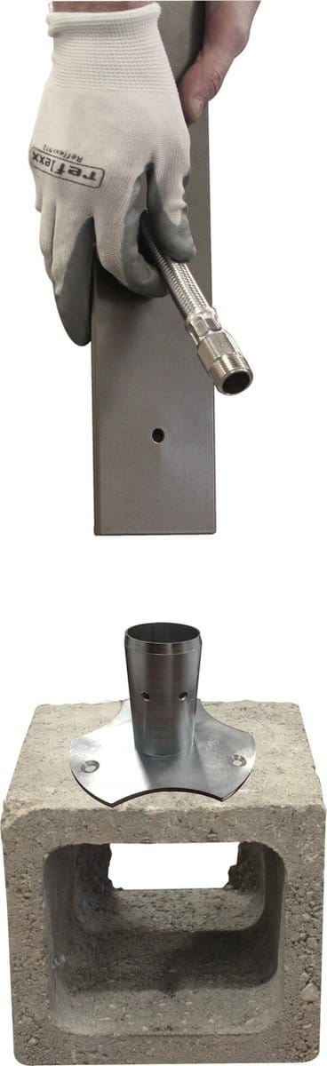 BevestigingVoet tbv Aquipoint 135