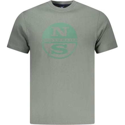 North Sails Verde Katoenen Mannen T-Shirt