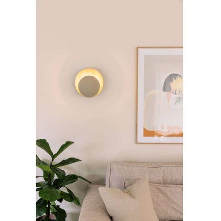 Globen Lighting wandlamp ORBIT, beige, Ø 30 cm