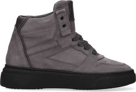 Wysh Lewis Hoge sneakers - Jongens - Grijs - Maat 37