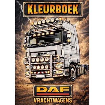 Kleurboek, Daf Vrachtwagens. - H. Mourits