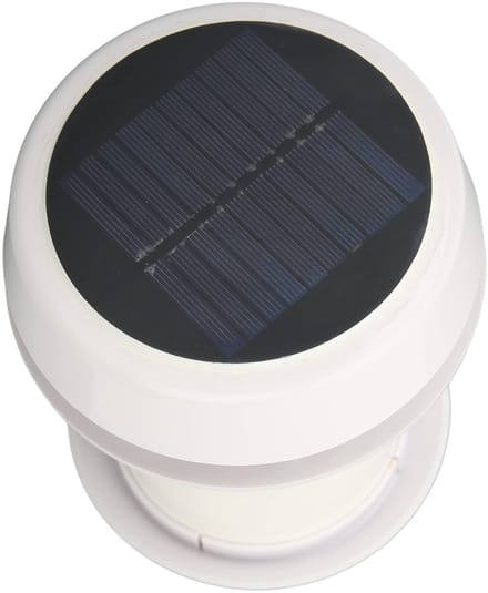 Dakafzuigventilator - Geruisloze Ventilatie - Zonne-energie - Zwart - Efficiënte Ventilator - Geschikt voor Campers Caravans Schepen