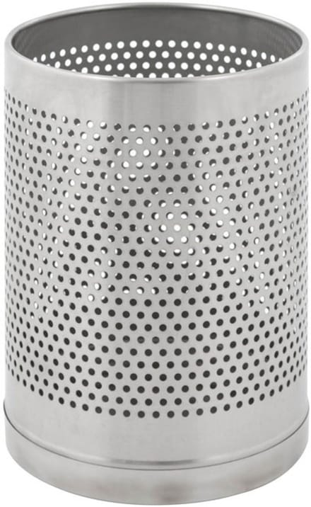 V-Part - Papierbak geperforeerd - Stainless steel - mat RVS - Prullenbak