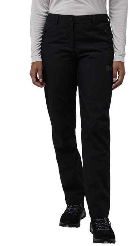Jack Wolfskin Parana Broek Zwart 46 / Long Vrouw