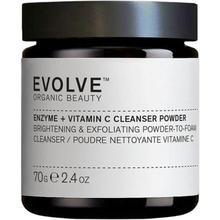 Evolve Organic Beauty Enzyme + Vitamin C Cleansing Powder 70 g