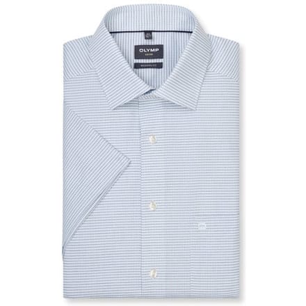 OLYMP Luxor Overhemd, Modern Fit, New Kent, Bleu
