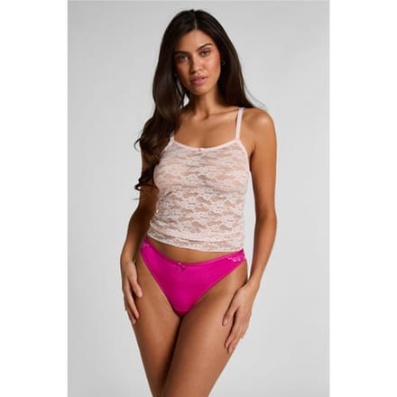 Hunkemöller String Caro Roze