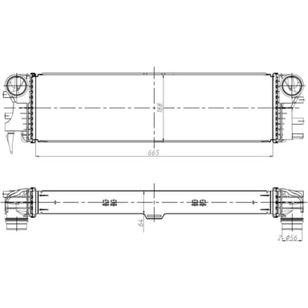 Intercooler NRF 309037