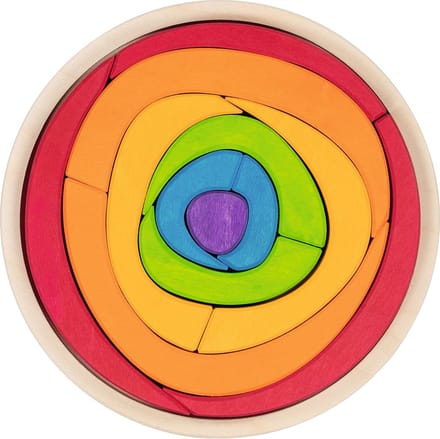 GOKI Puzzel - Oculus - 12 Delen - Hout - 3 Jaar