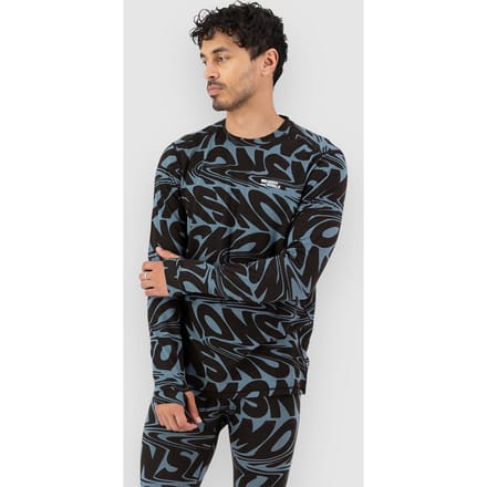 Mons Royale Cascade Merino Thermo Shirt zwart