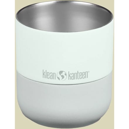 Klean Kanteen Rise Lowball 236ml - Slide Lid Barely Blue- Geïsoleerde drinkbeker - 90% recycled RVS