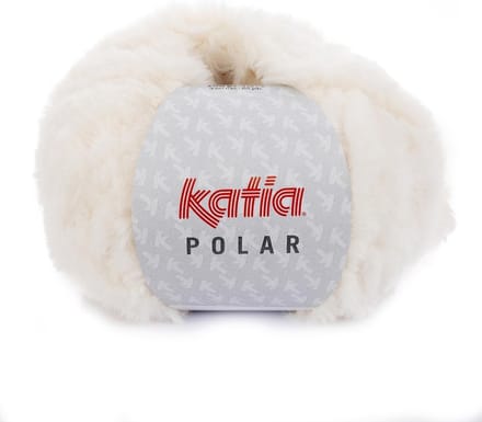 Katia Polar - 80 ecru - Polyester Garen