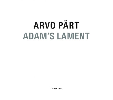 Tui Hirv & Rainer Vilu - Arvo Pärt: Adam's Lament (CD)