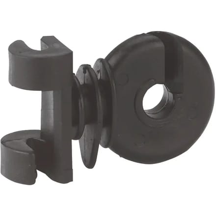 Isolatoren voor extra ronde clip elektrische afrastering Kerbl (x25)