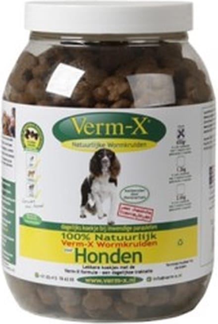 Verm-X hond - koekjes - 1,3 kg
