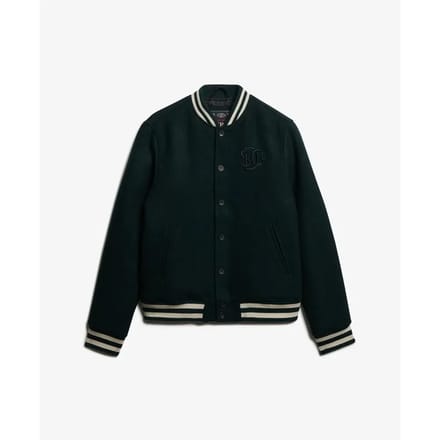 Superdry - Varsity Monogram Bomberjack van Wolmix - Heren - Jassen