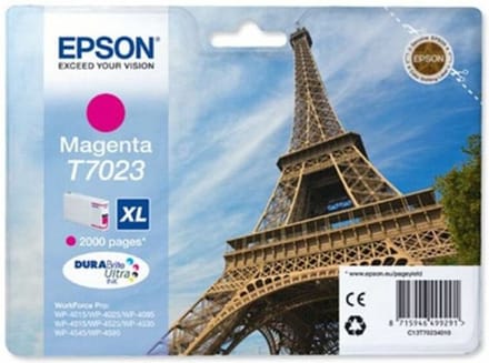 Epson T7023XL - Inktcartridge / Magenta / Hoge Capaciteit