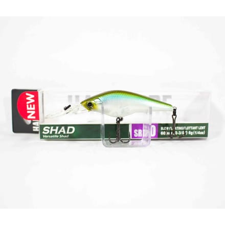 Yo Zuri Duel Hardcore Shad SR 60SF Langzaam drijvend kunstaas R1382-GSPS (7132) gray