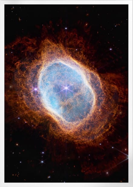 Southern Ring Nebula | Space, Astronomie & Ruimtevaart Poster | A3: 30x40 cm