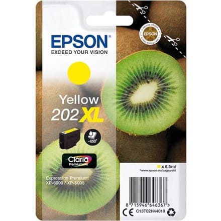 Epson Inktcartridge 202XL (C13T02H44010) Geel Hoge capaciteit