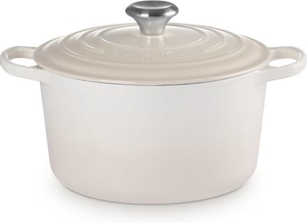 Le Creuset Braadpan hoog Meringue 24cm - 5 liter