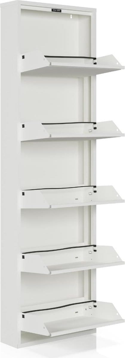Schoenenkast Bodi 5-vaks Wit