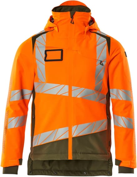 Mascot Accelerate Safe Winterjas 19335-231 - hi-vis oranje/mosgroen - M